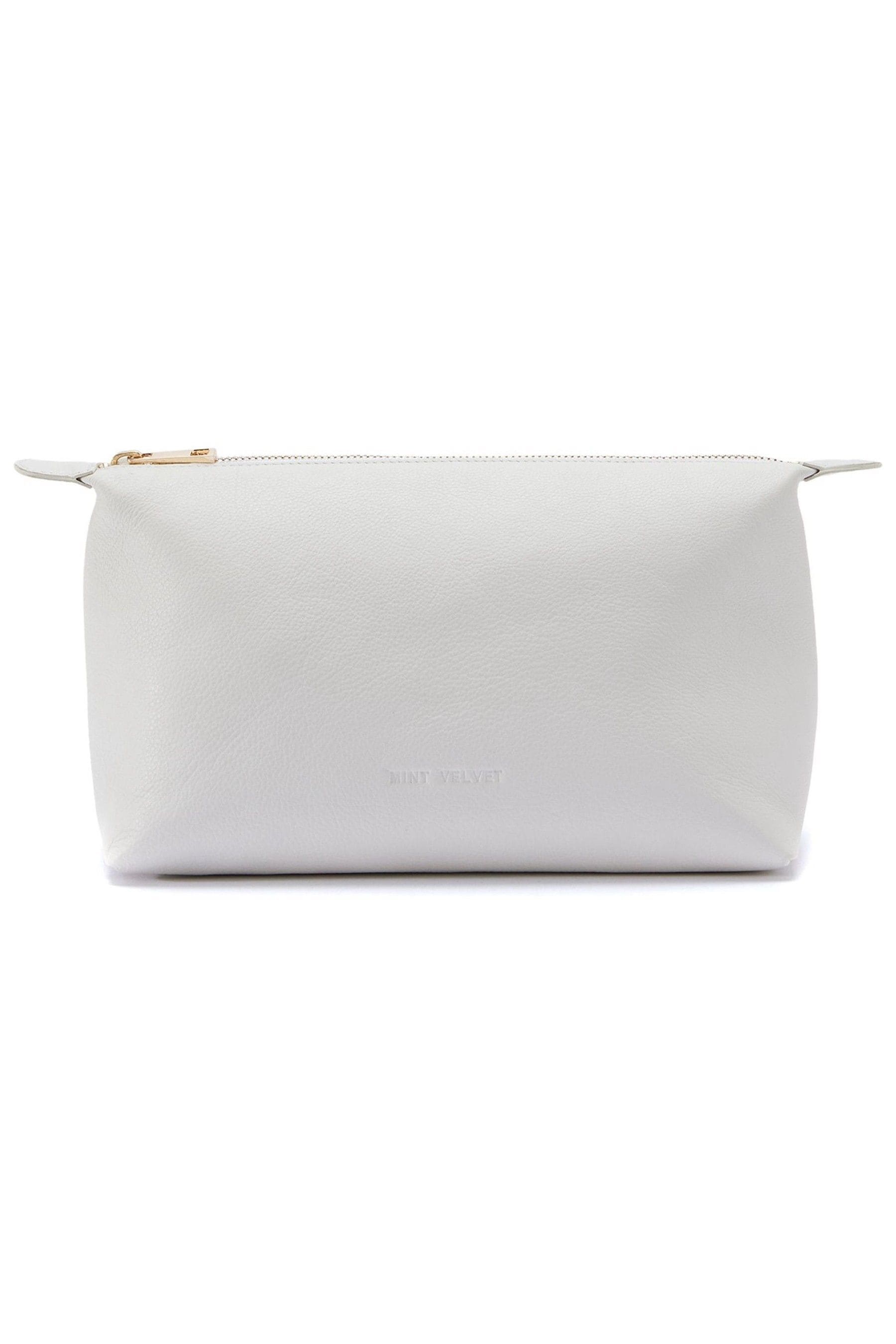 Buy Mint Velvet Cream Large Wash Bag from the Next UK online shop