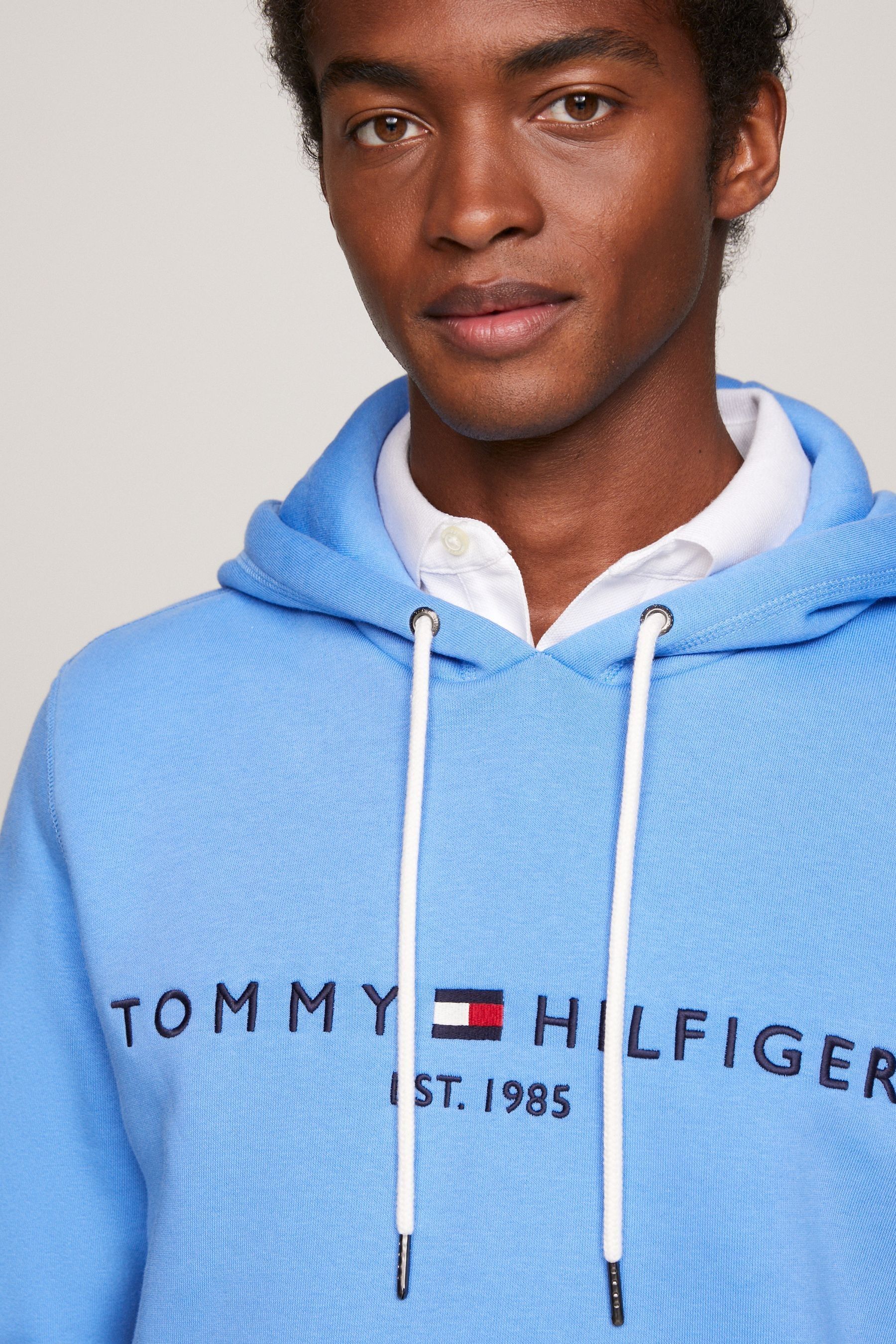 Light blue store tommy hilfiger hoodie