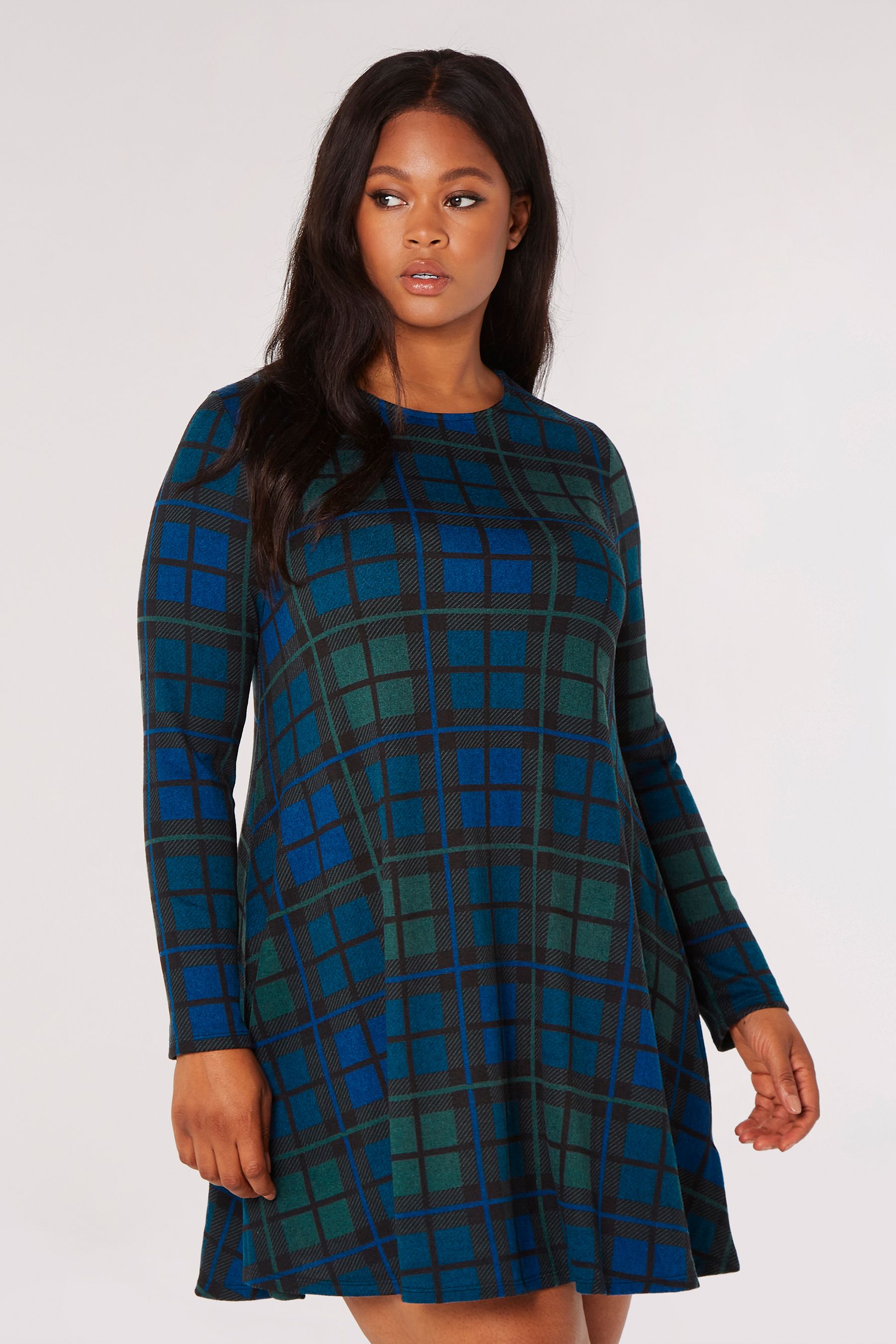 Apricot store swing dress
