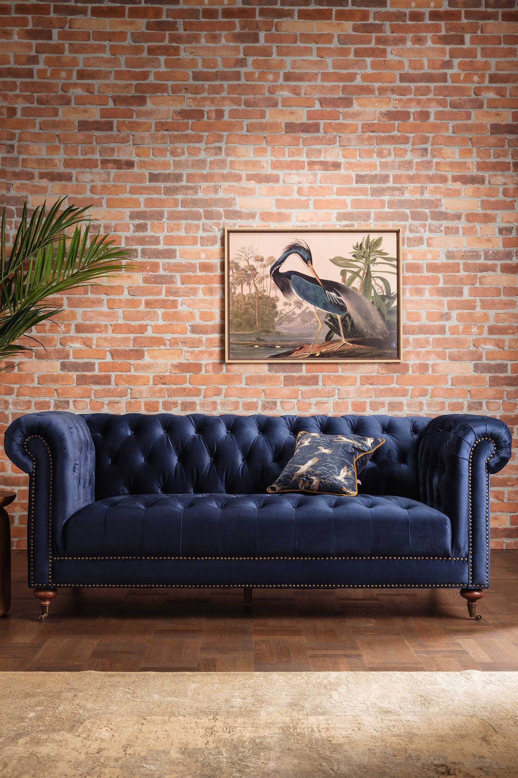 Next clearance navy sofa