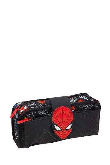 Smiggle Black Spider-Man Utility Pencil Case