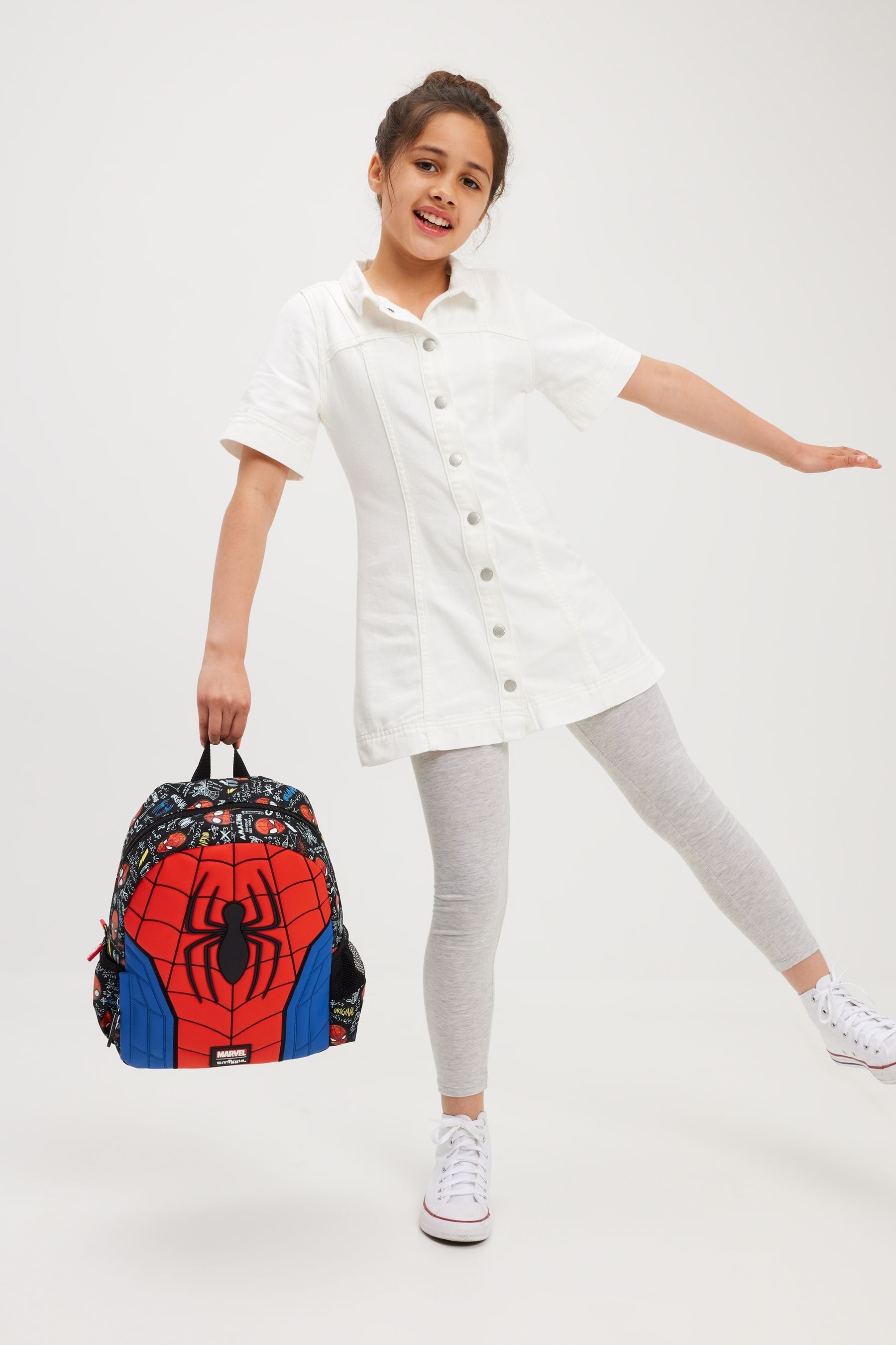 Smiggle hoodie shop character junior backpack