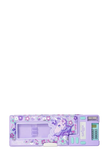 Smiggle Purple Hi There Pop Out Pencil Case