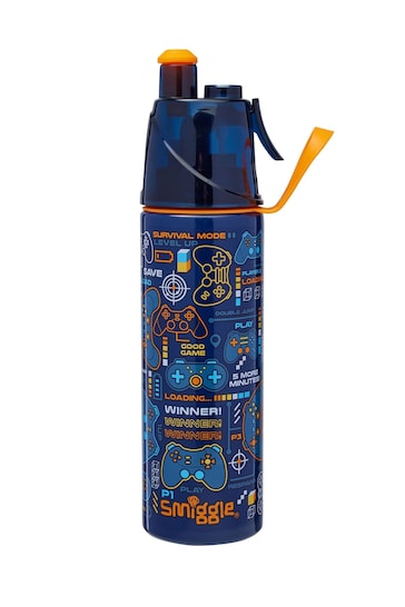 Smiggle Blue Mist Spritz Insulated Steel Drink Bottle 500ML