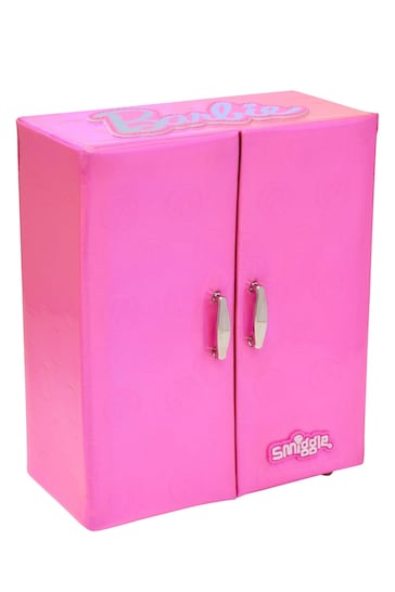 Smiggle Pink Barbie Wardrobe Jewellery Box