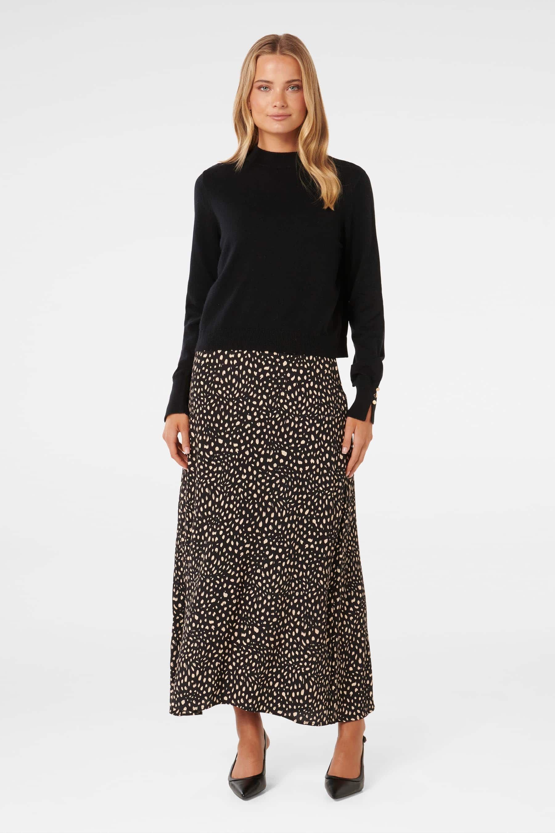 Leopard print skirt forever new deals