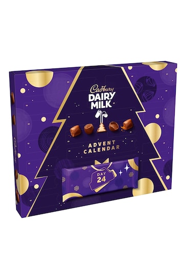 Cadbury Dairy Milk Mixed Chocolate Chunk Christmas Advent Calendar 340g