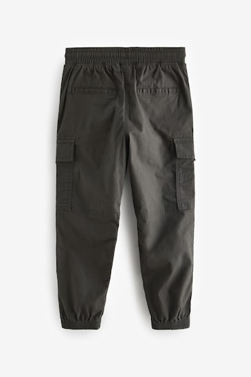 Charcoal Grey Cargo Trousers (3-16yrs)