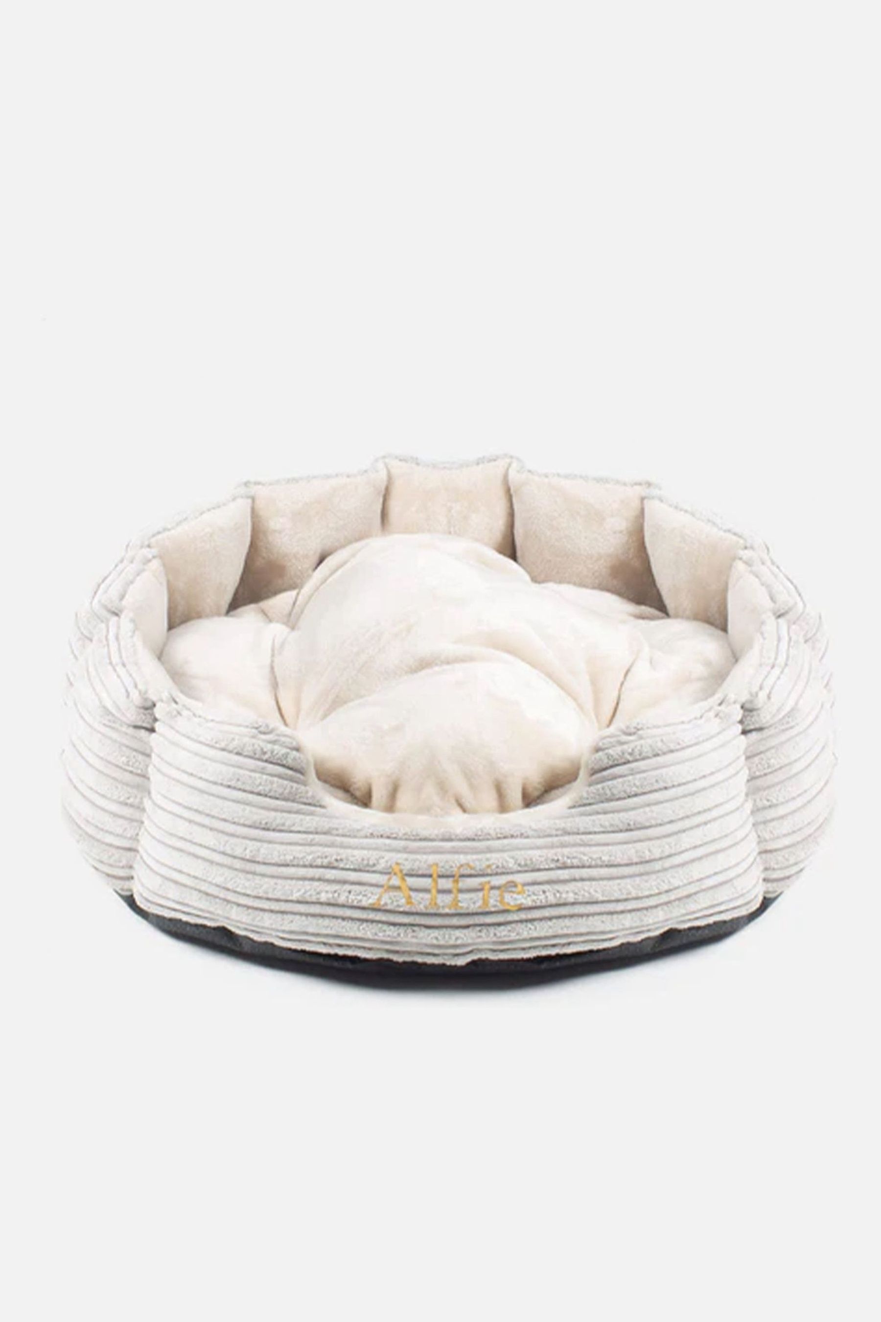 Buy Lords and Labradors Light Grey Essentials Round Dog Bed from