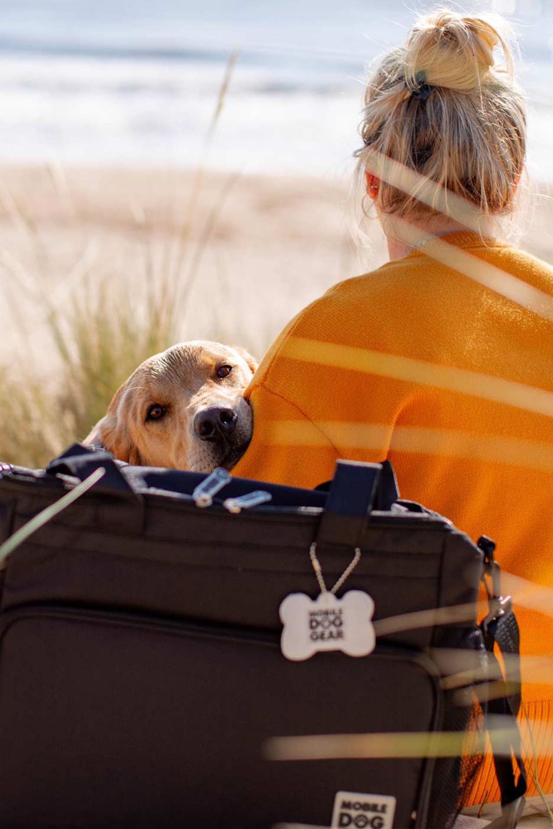Dog week away shop bag