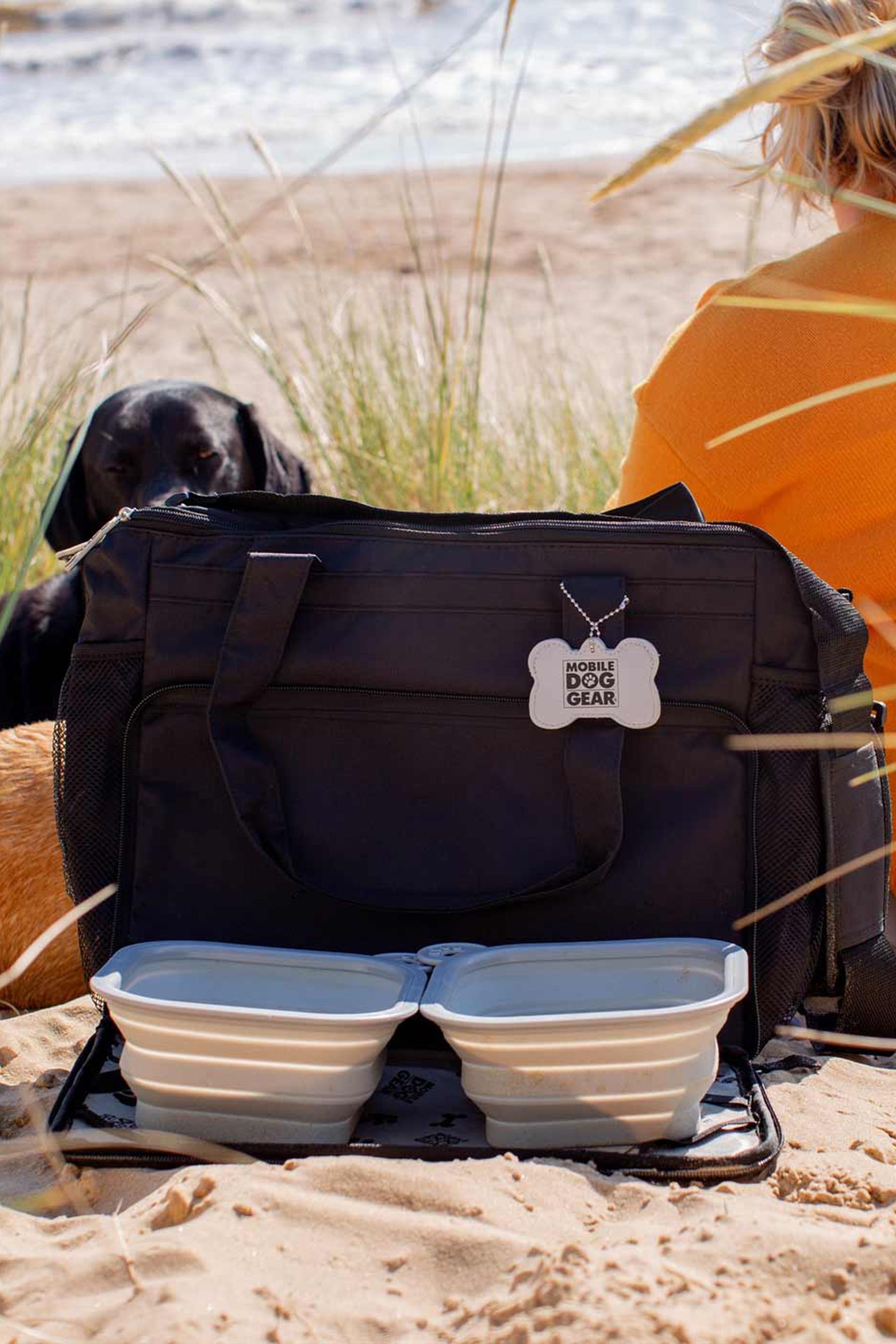 Buy Lords and Labradors Black Week Away Dog Travel Bag from the Next UK online shop