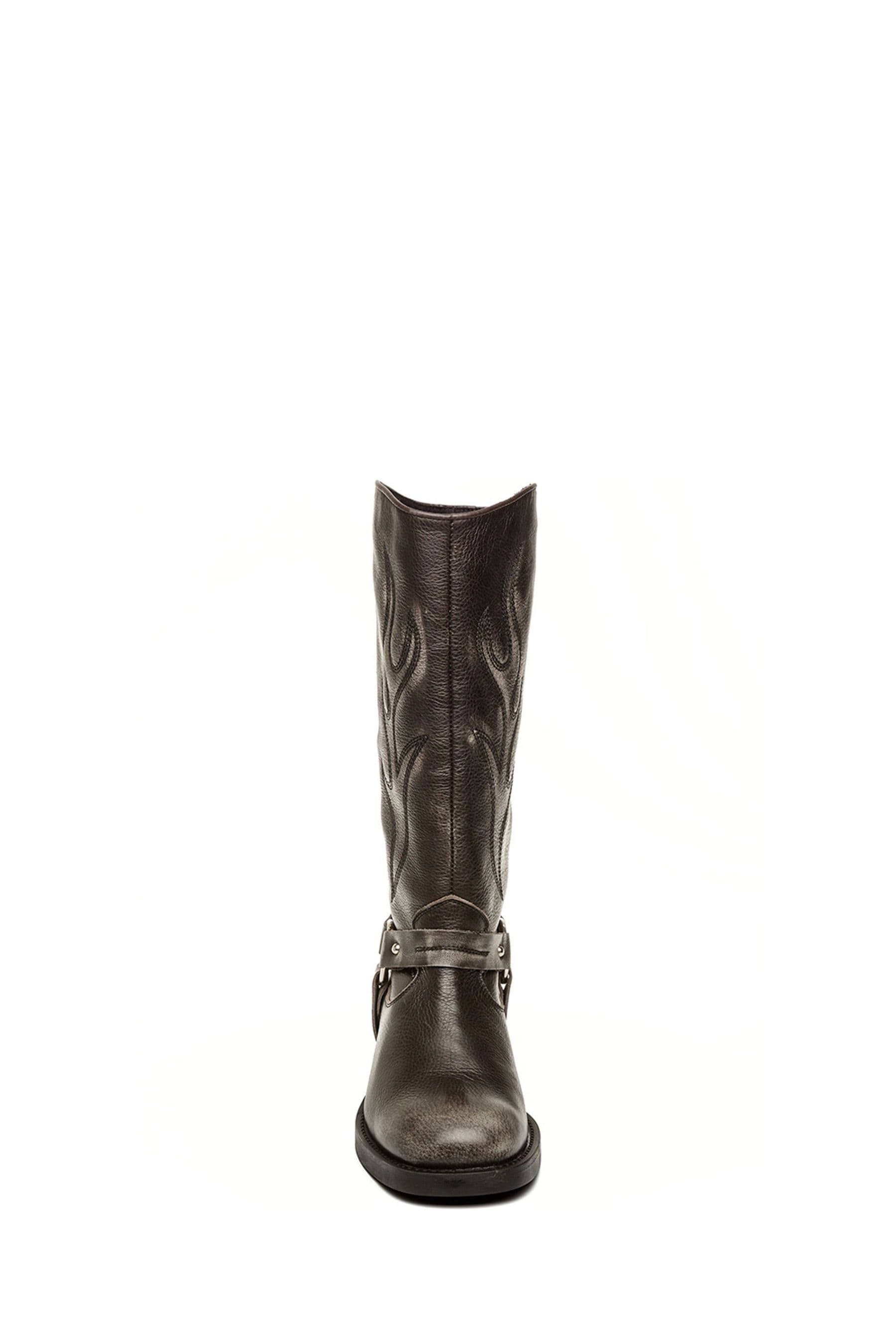Buy Steve Madden Grey Bloom Boots from the Next UK online shop