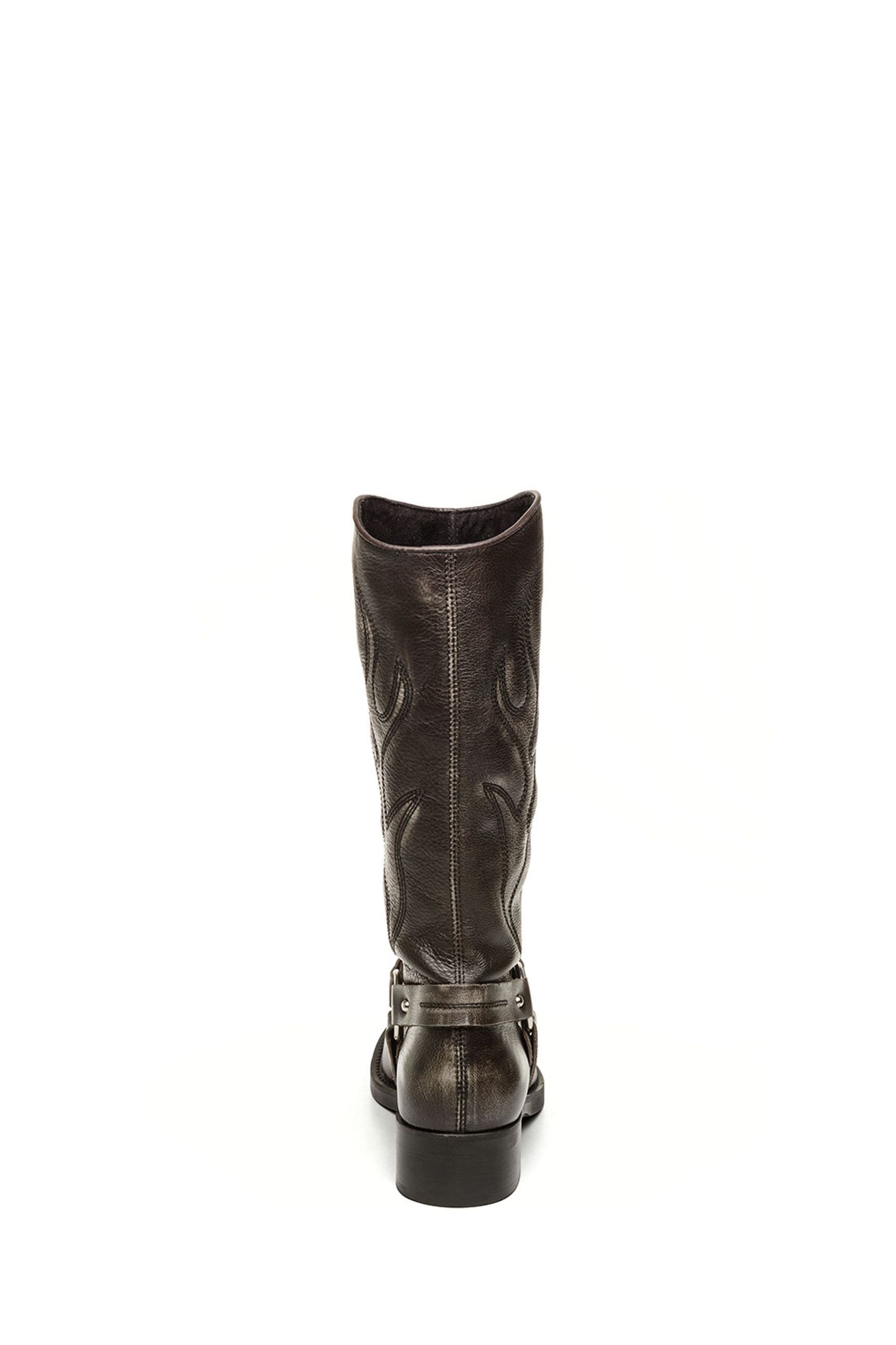 Steve madden outlet grey boots