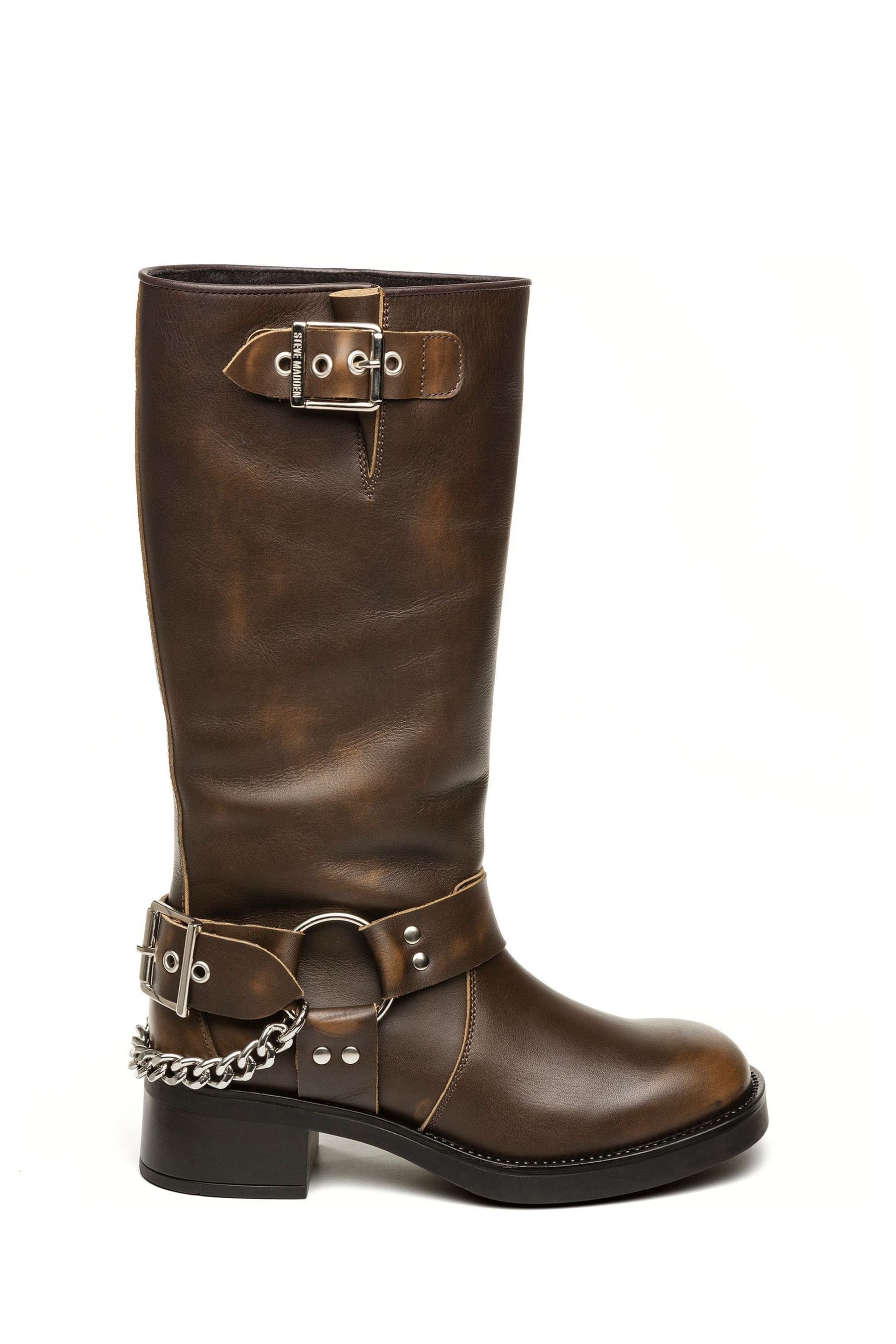 Buy Steve Madden Beau C Brown Boots from the Next UK online shop