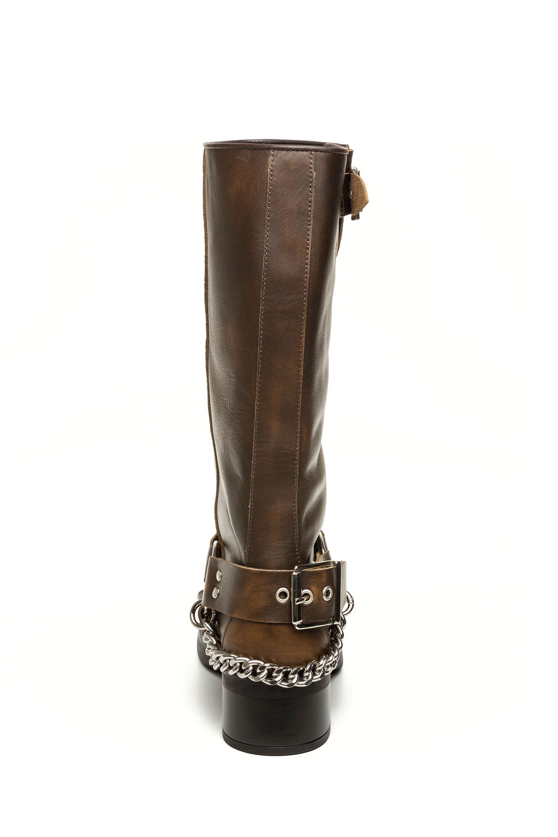 Steve madden cognac clearance boots