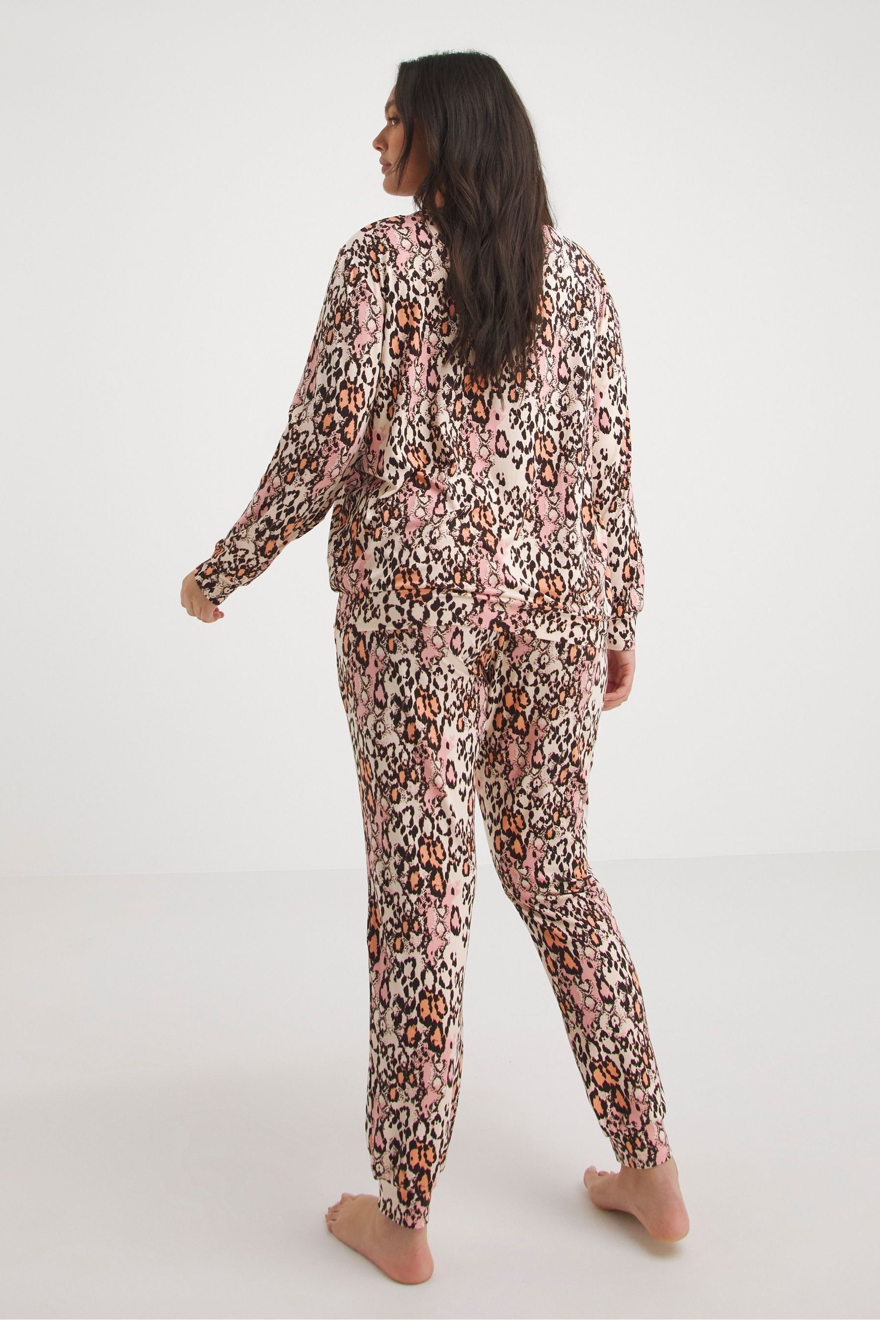 Buy Simply Be Pink Animal Print Pretty Secrets Supersoft Twosie