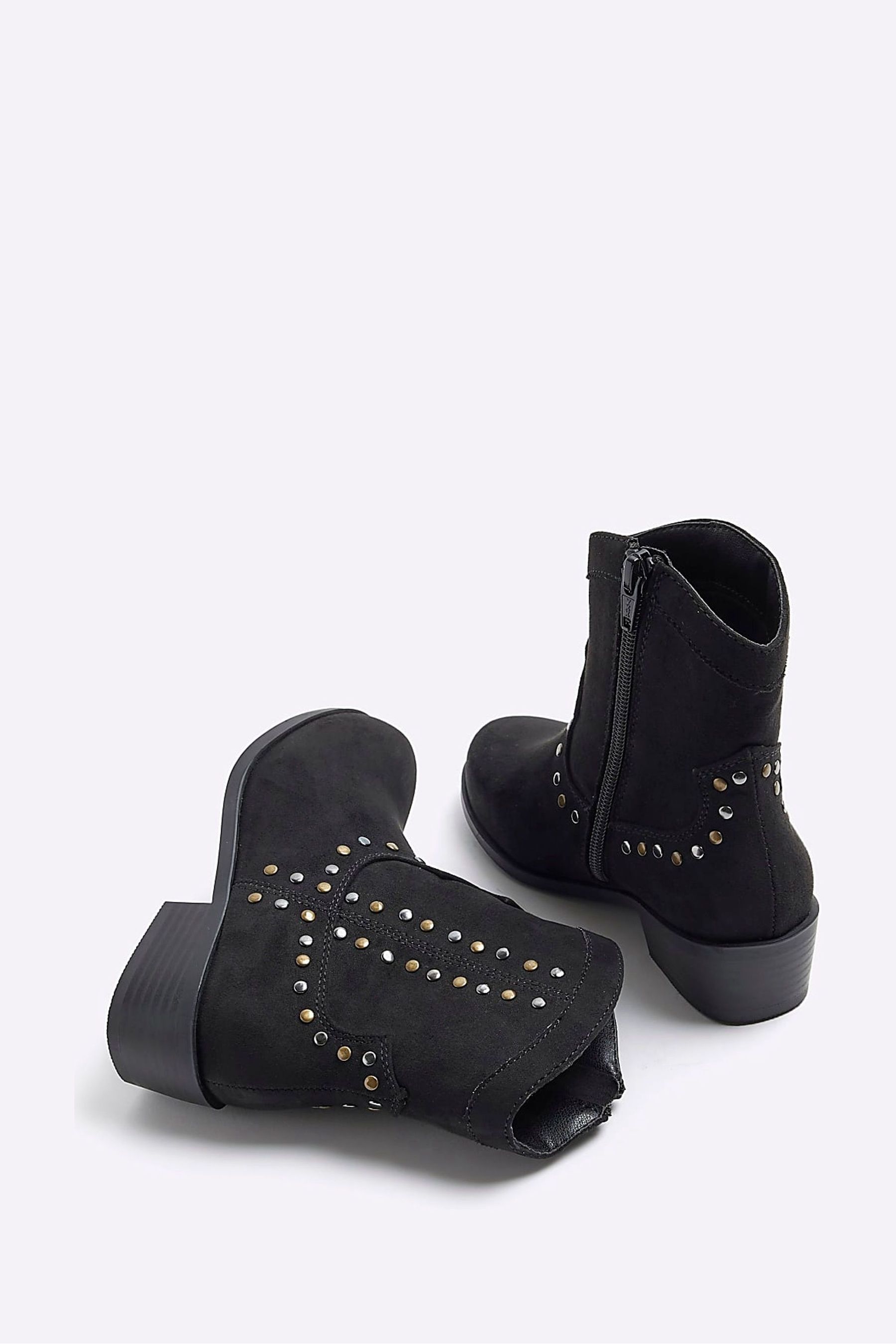 Studded western clearance boots