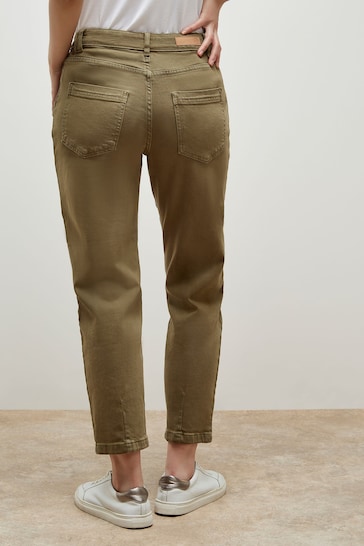 Apricot Green Mom Kasia Chinos Jeans