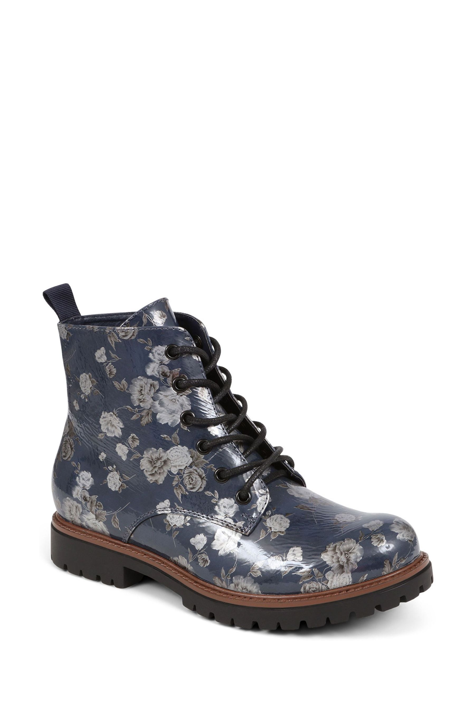Pavers blue on sale ankle boots