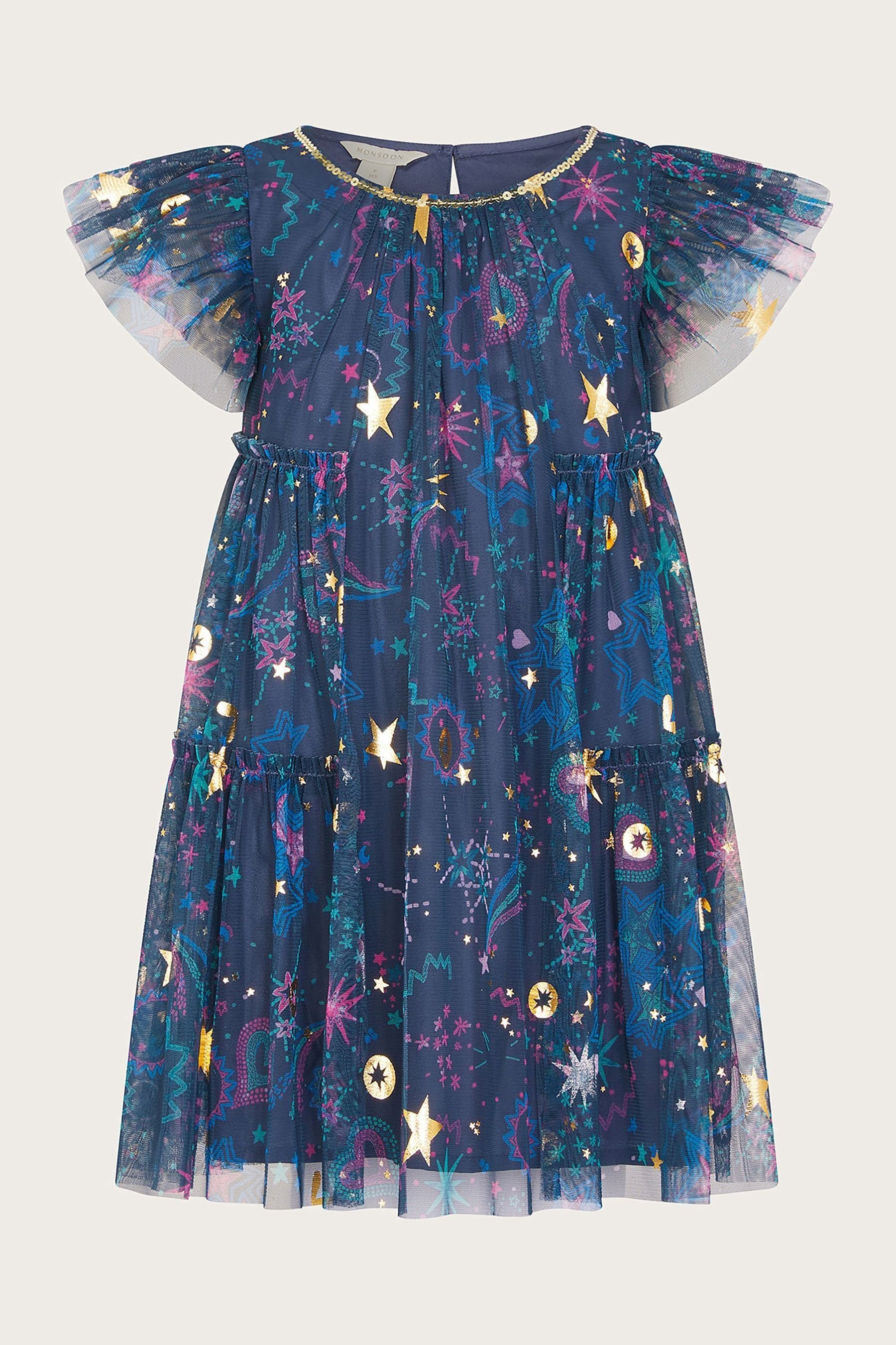 Monsoon Celestial Print Dress