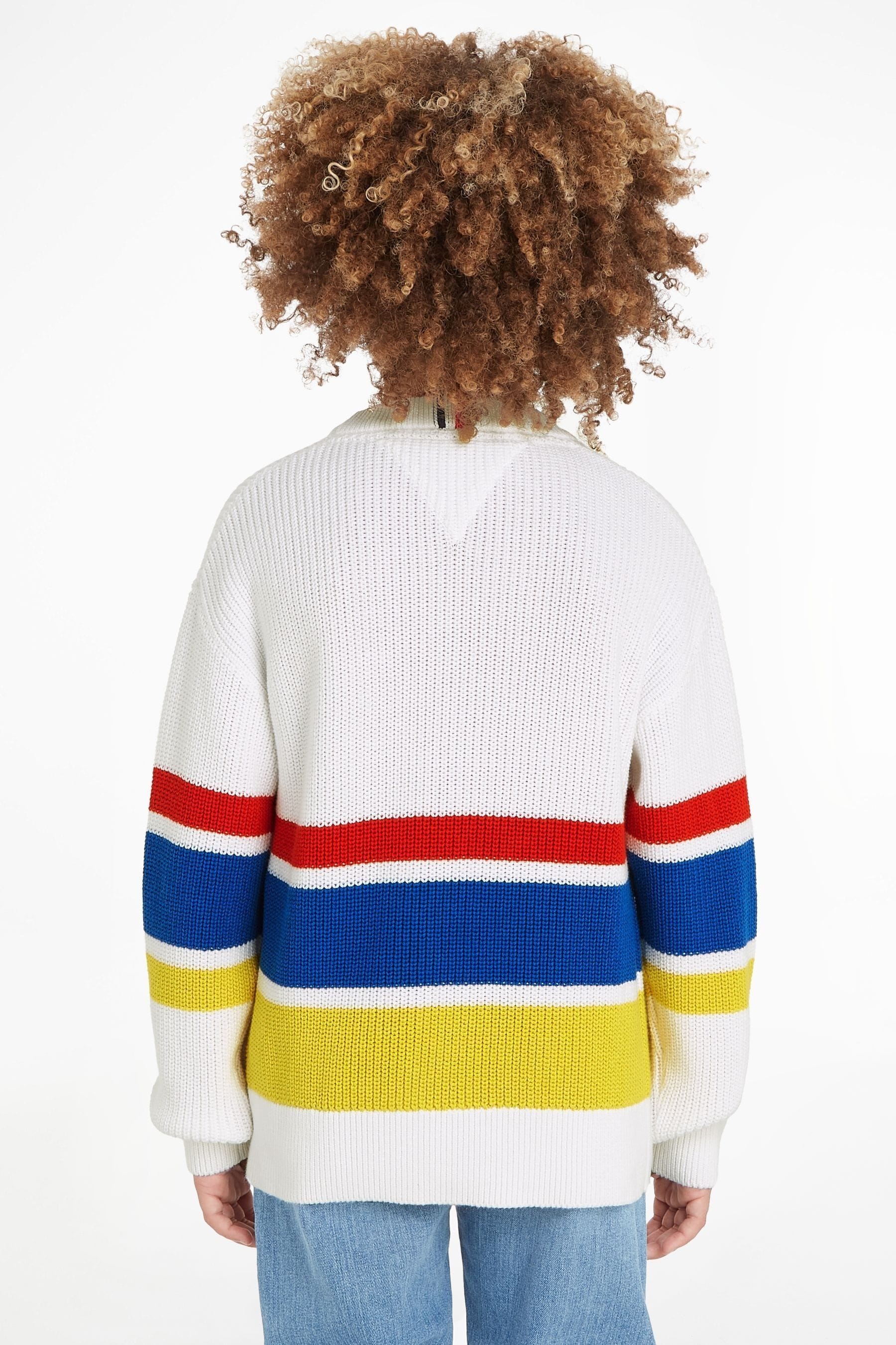 Hilfiger striped sweater sale