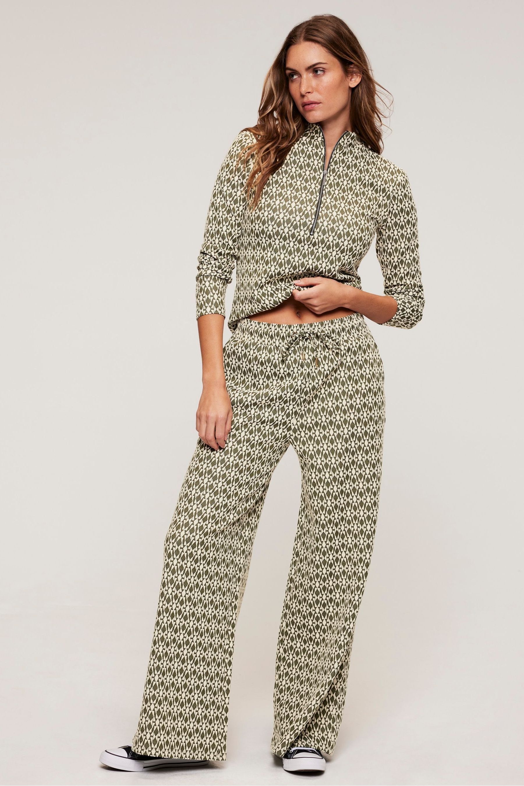Mint velvet green trousers new arrivals