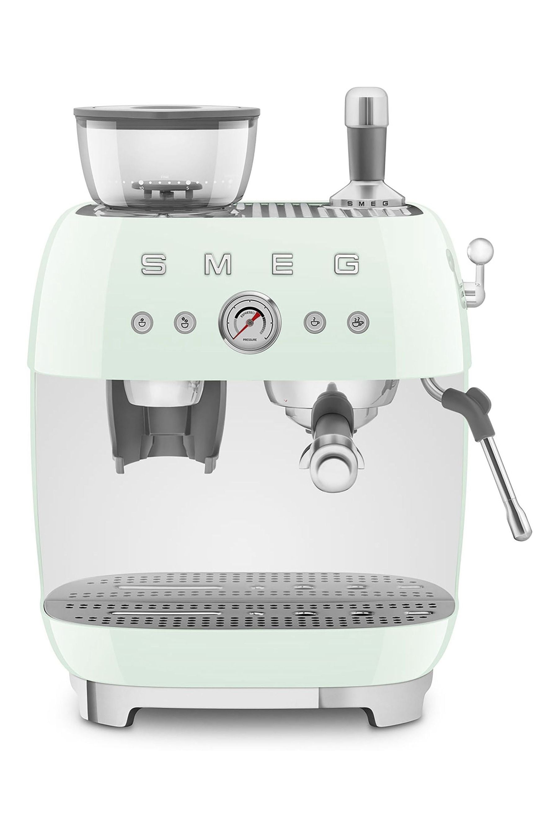 Buy Smeg Light Green Espresso Coffee Machine from the Next UK
