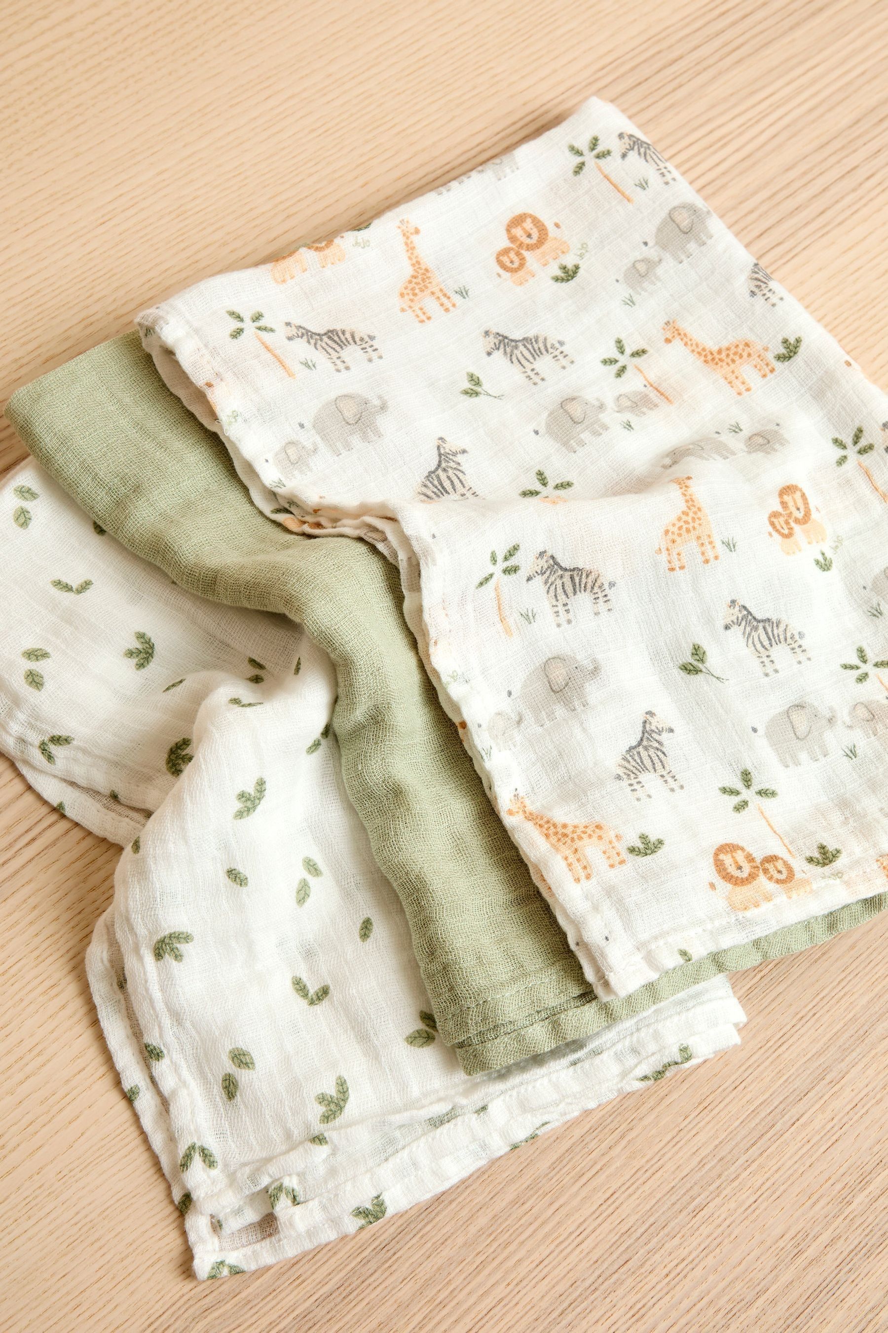 Lingettes Bébé Muslin Reoyloep - Lot De 10 Serviettes 23x23cm, Coton Doux Multifonction