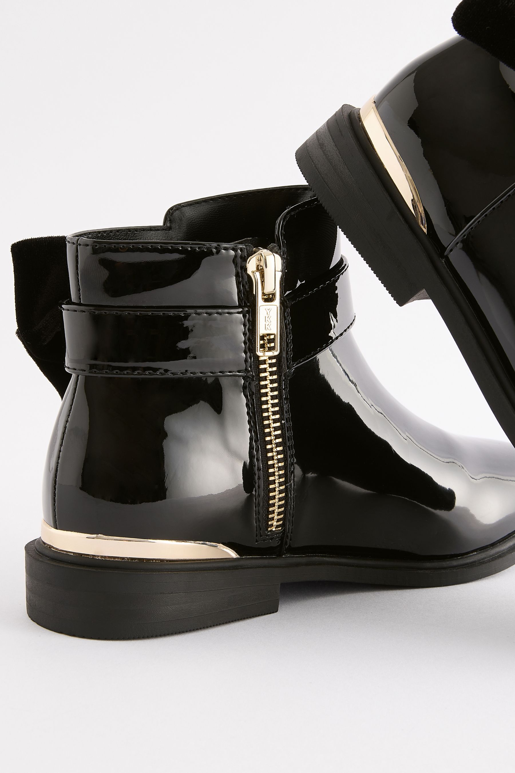 Buy Black Bow Ankle Boots from the Next UK online shop