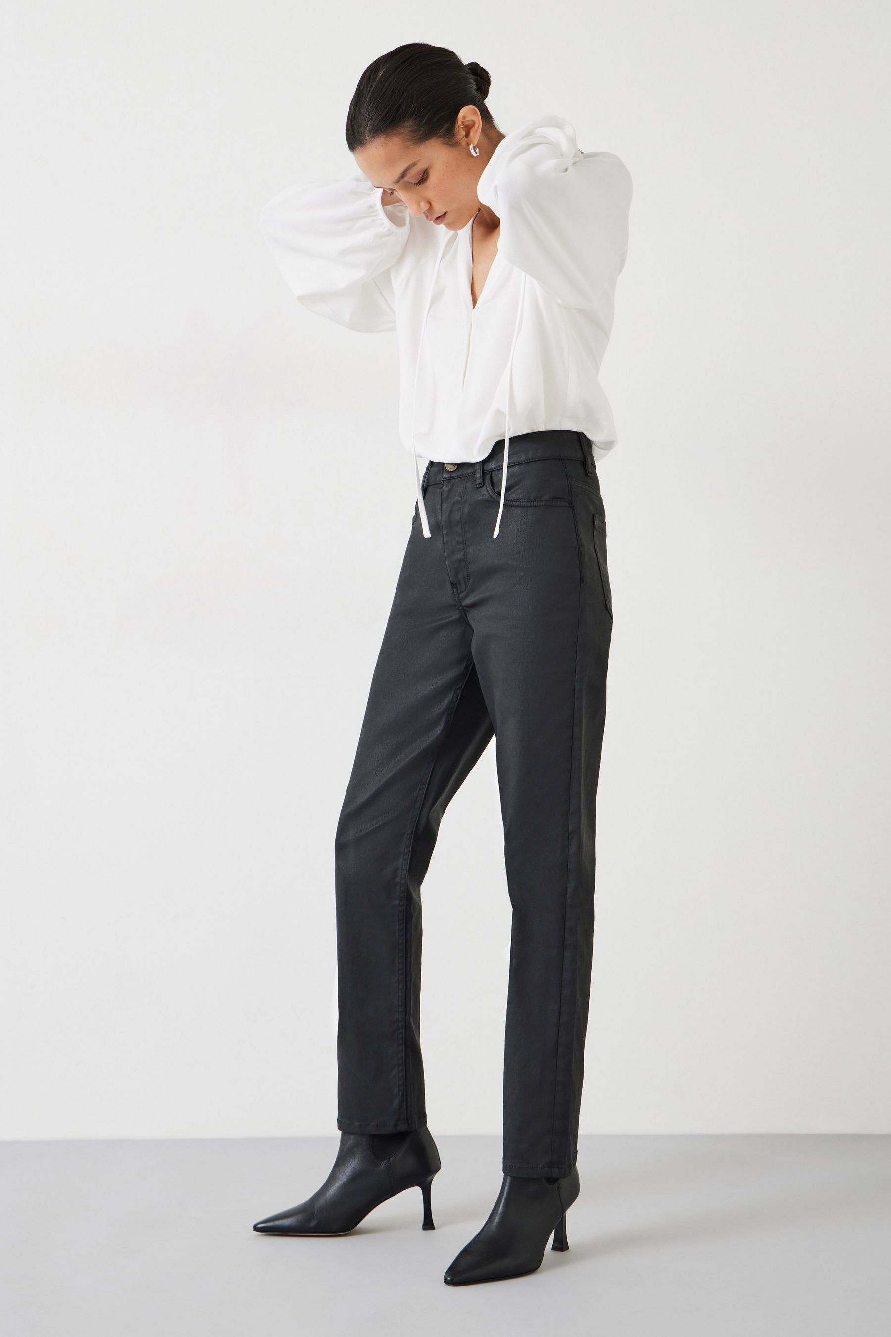 Hush shop coated jeans
