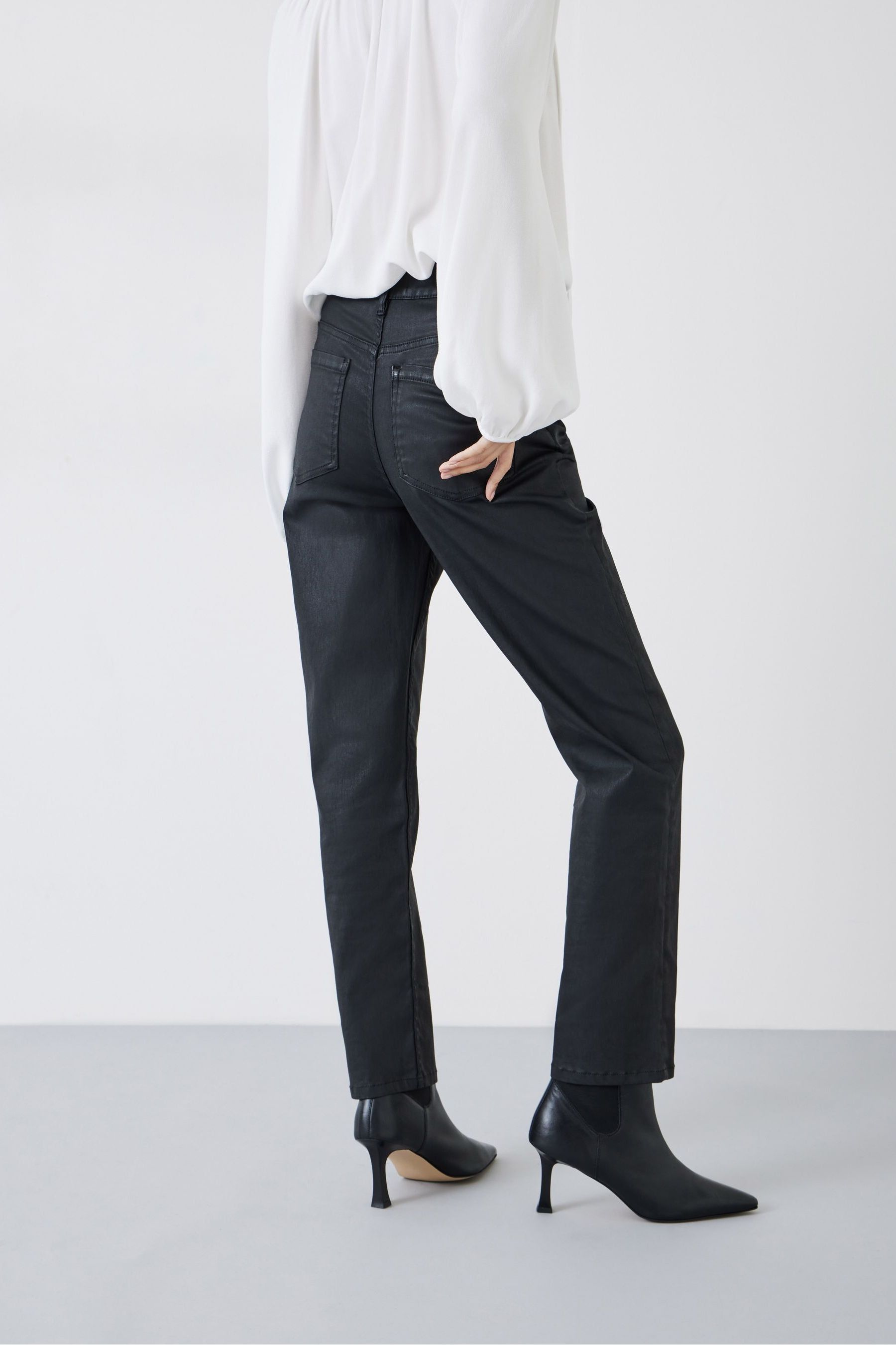 Hush shop coated jeans