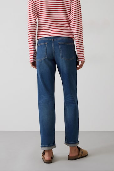 Hush Vintage Wash Blue Tall Agnes Straight Jeans