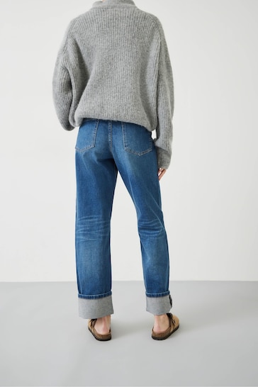 Hush Blue Authentic Tall Agnes Straight Jeans