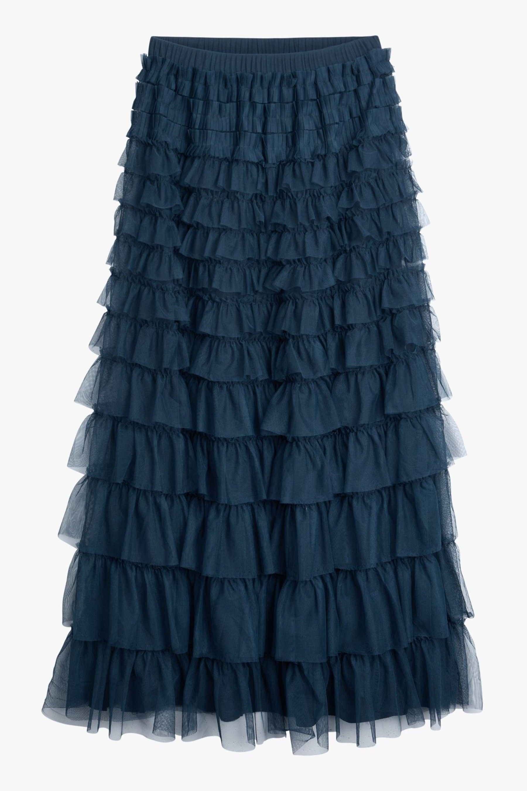 Ruffle skirt hotsell next