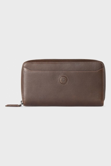Osprey London Small The Compass Leather Tech Brown Case
