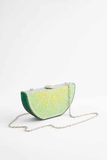 Lime Fruit Clutch