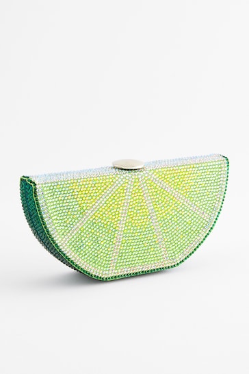 Lime Fruit Clutch