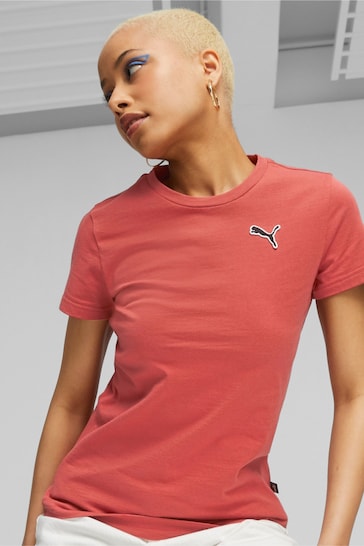 Puma Red Better Essentials Womens T-Shirt