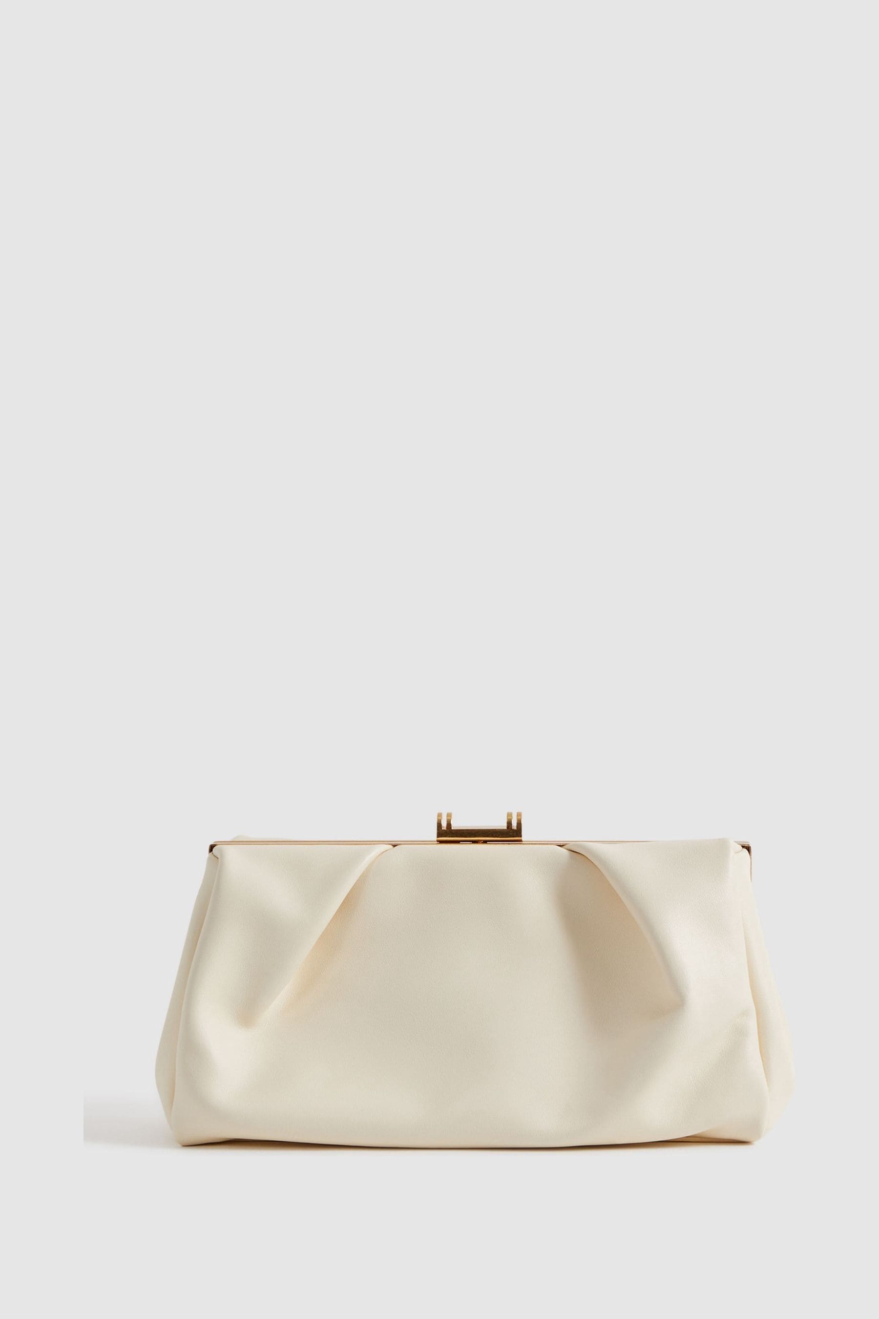 Off white clutch store