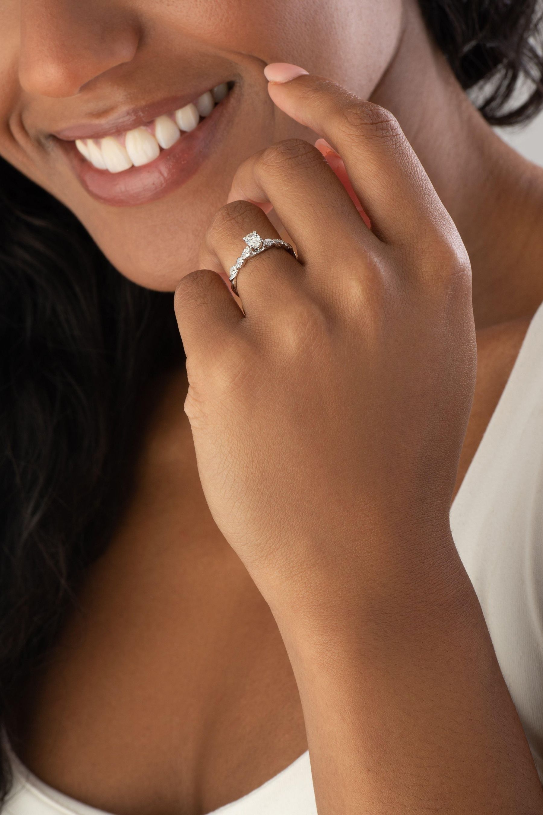 Beaverbrooks platinum store diamond ring
