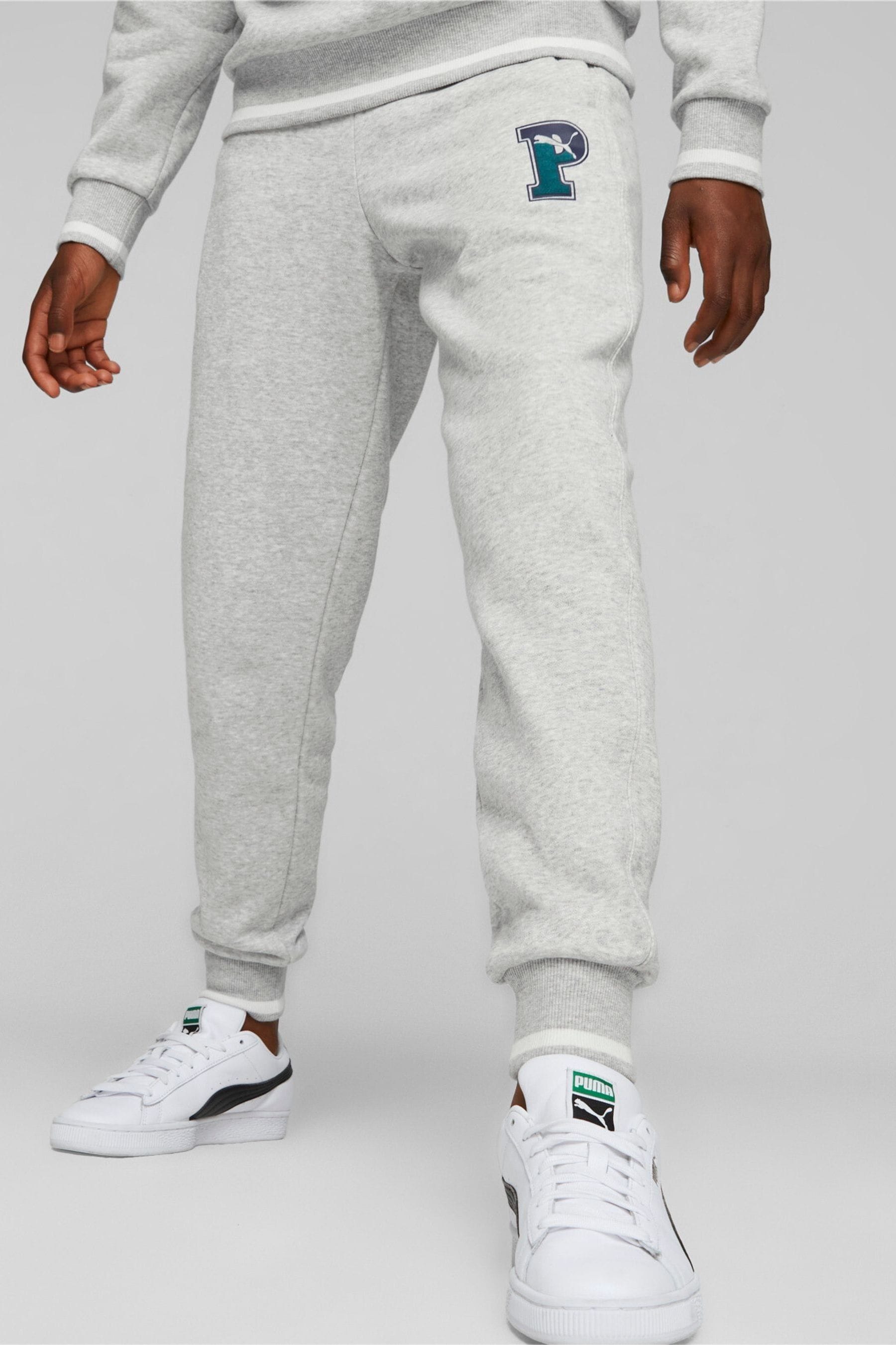 Grey puma sweats discount