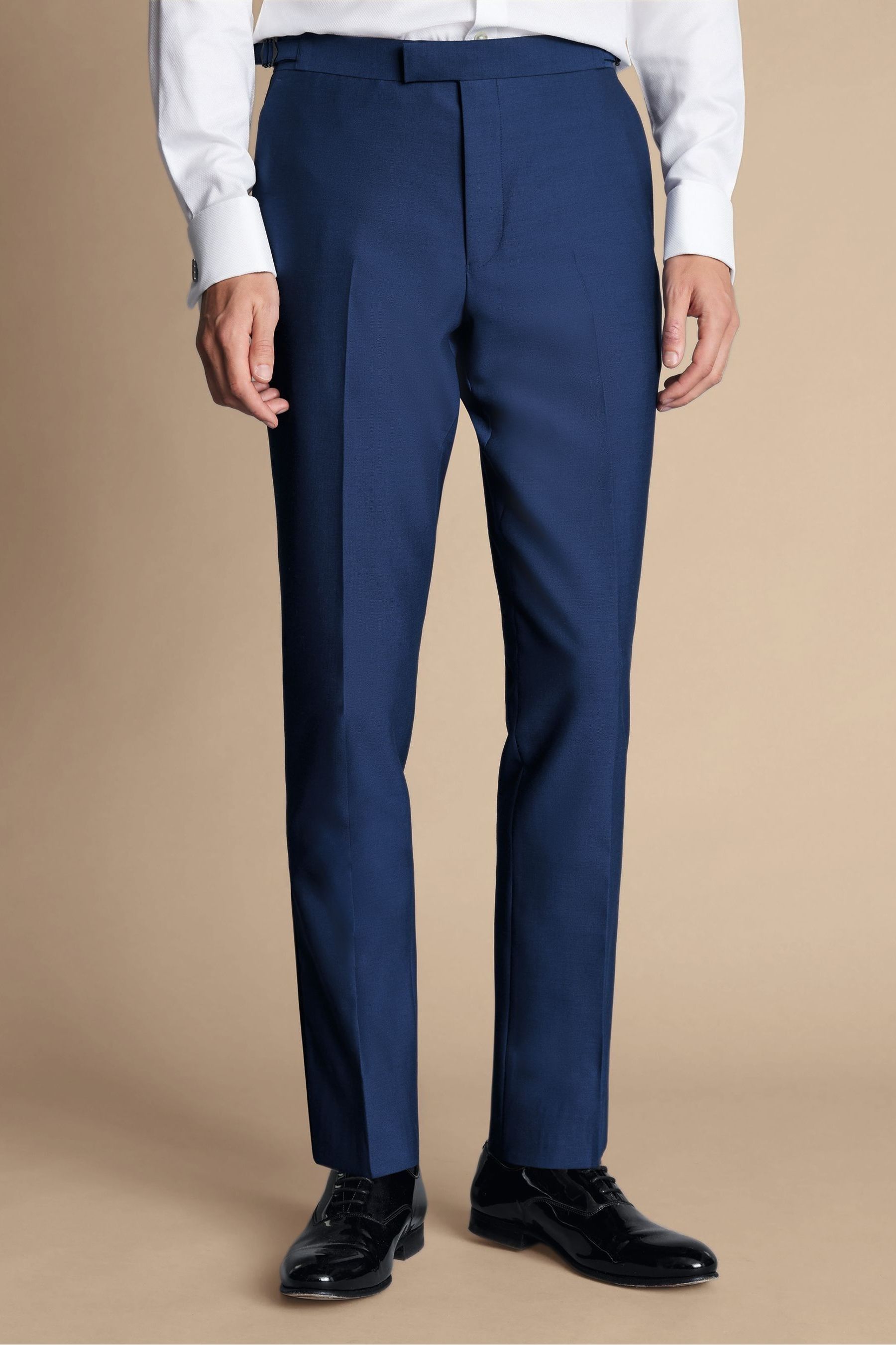 Buy Charles Tyrwhitt Blue Slim Fit Dinner Suit Trosusers from the Next UK online shop