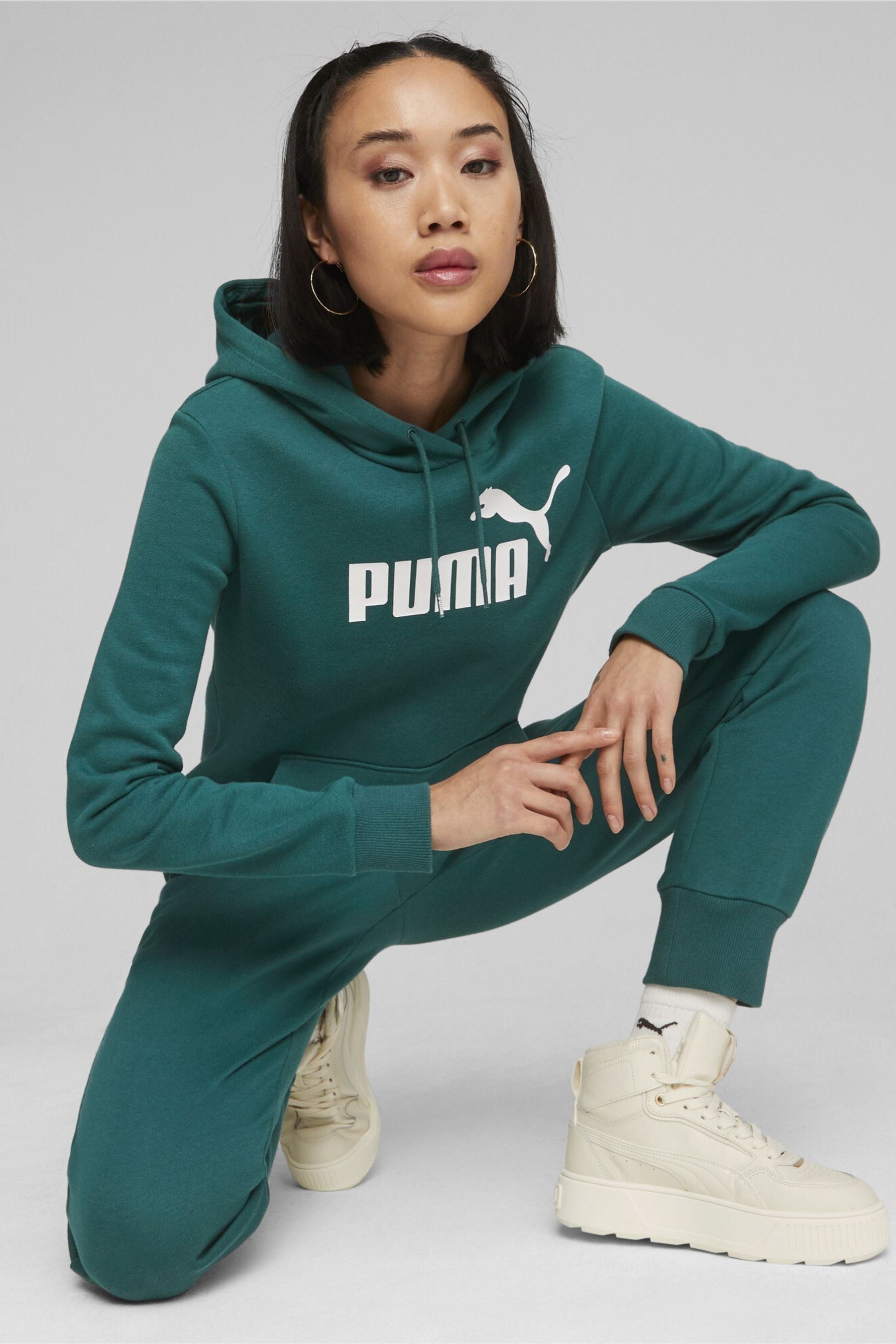 Puma green shoes hoodie 2025