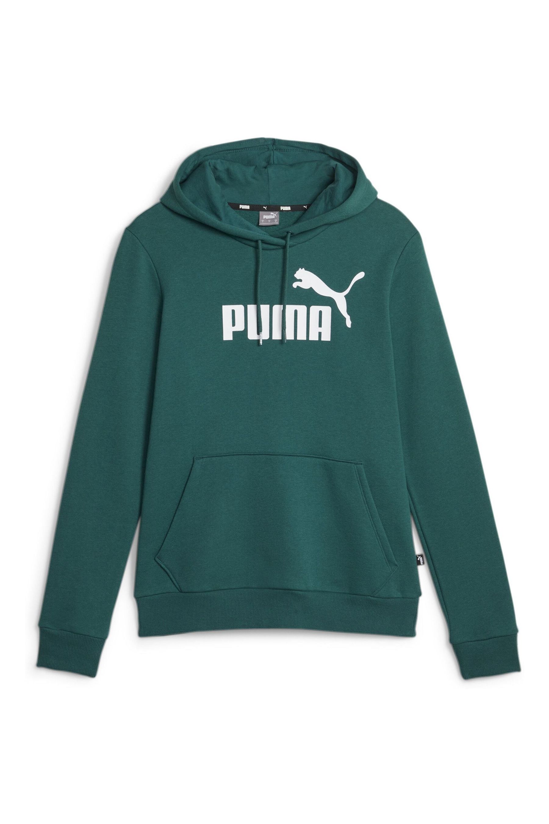 Olive green puma hoodie sales womens
