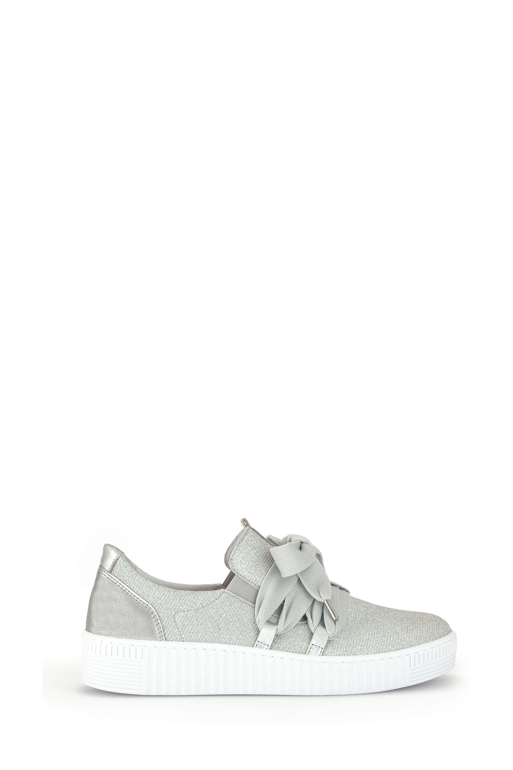 Gabor shop silver trainers