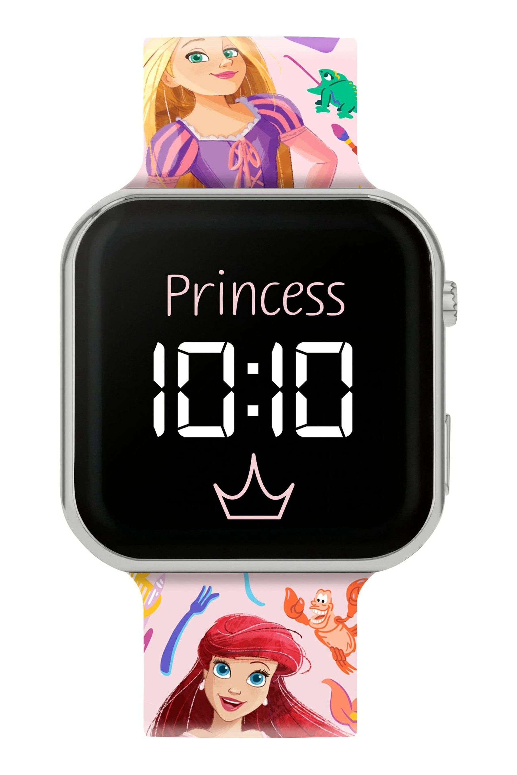 Buy Peers Hardy Multi Disney Pricness Printed LED Strap Watch from