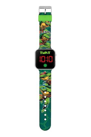 Peers Hardy Green Disney Teenage Mutant Ninja Turtles LED Strap Watch