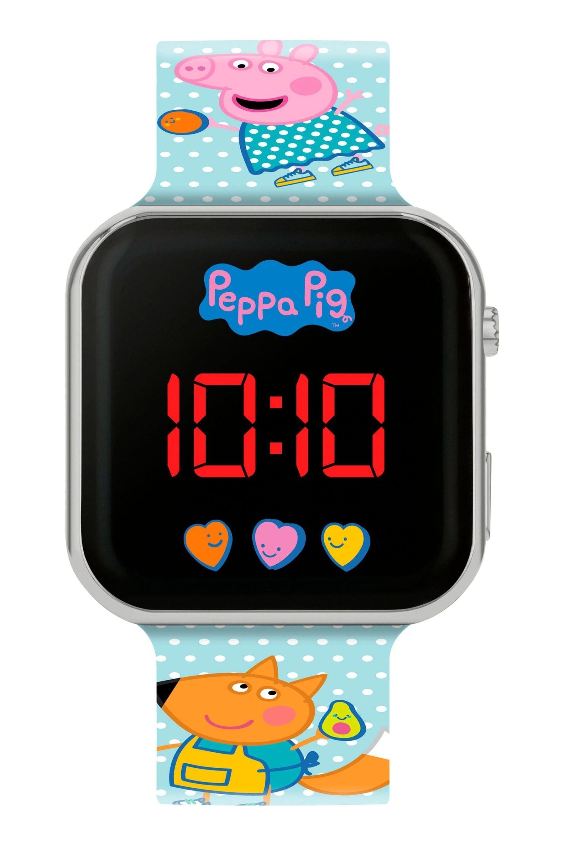 Buy Peers Hardy Natural Hasbro Peppa Pig LED Strap Watch from the