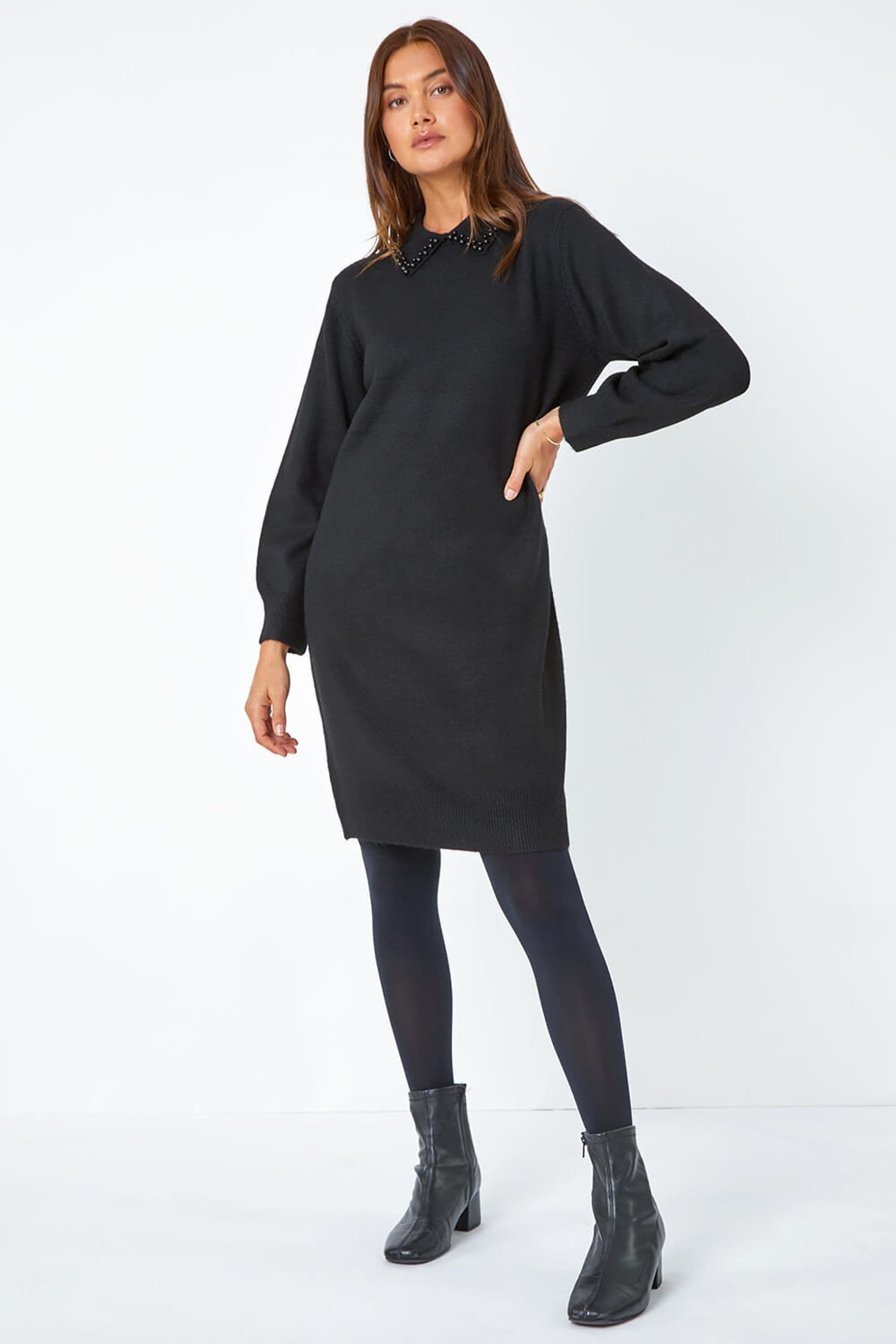 Pearl stretch store shift dress