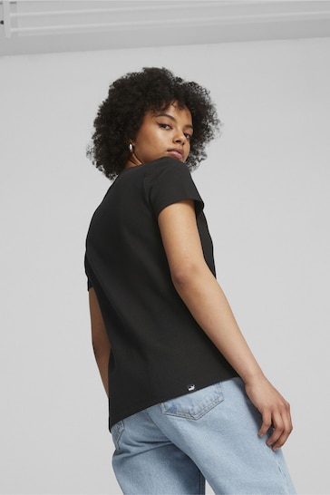 Puma Black Womens Structured T-Shirt